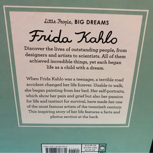 Frances Lincoln Children's Book - Mint Green Back Cover - Picture 5 of 8